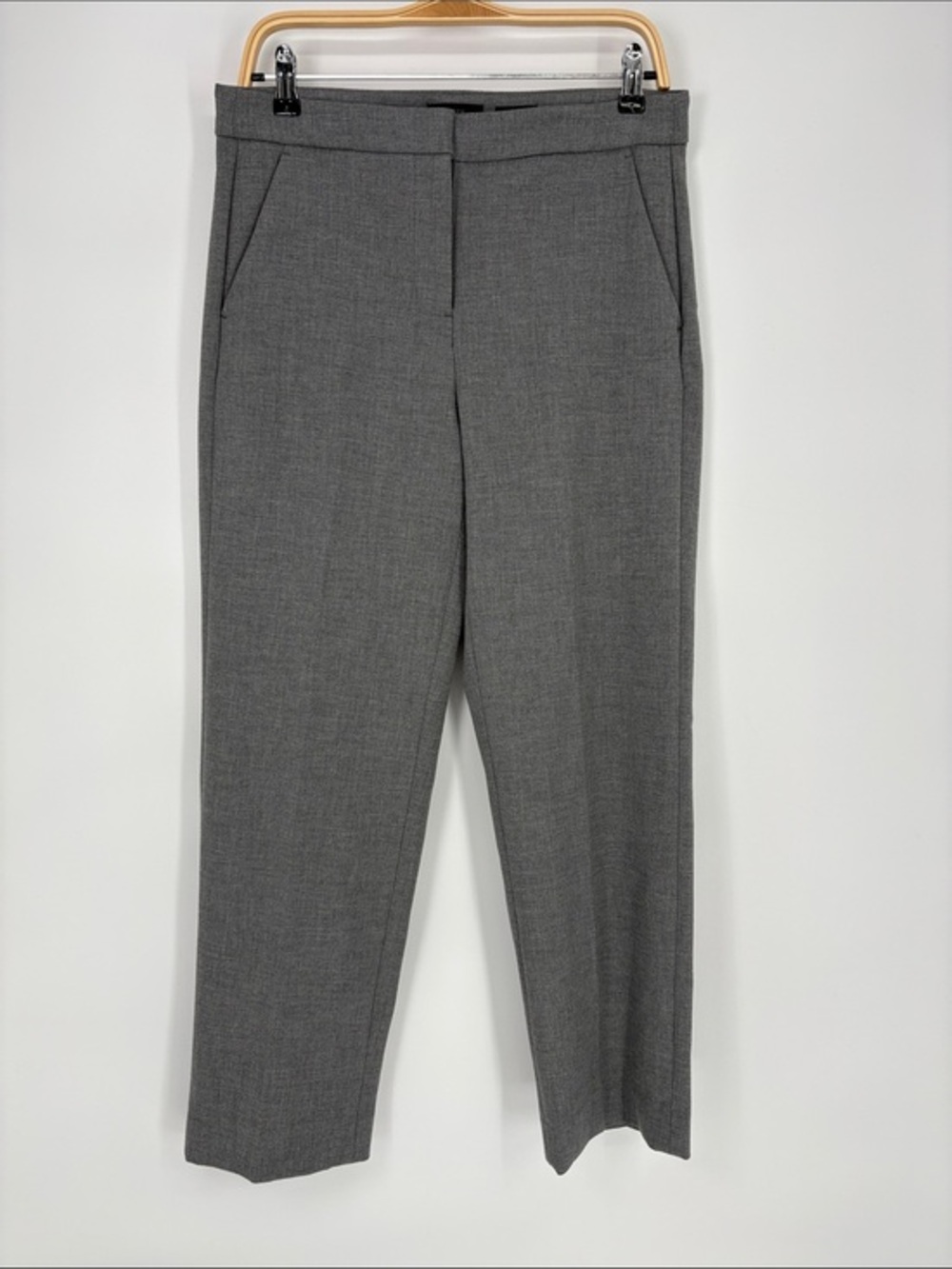 🍔 J. Crew Kate Gray Tailored Dress Pants